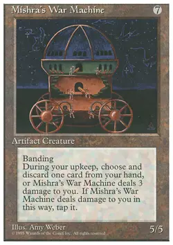 MTG MISHRA's WAR MACHINE EXC - MACCHINA DA GUERRA DI MISHRA - 4TH - MAGIC - Image 1