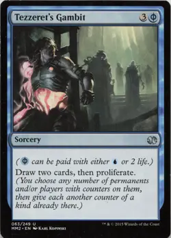 Tezzeret's Gambit U Modern Masters 2015 63 LP-MP - Image 1
