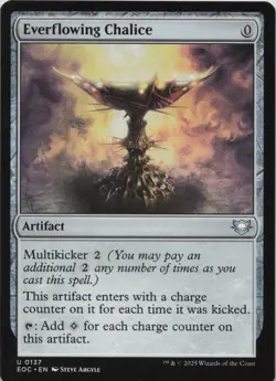 Everflowing Chalice U Commander: Edge of Eternities 137 NM MTG - Image 1