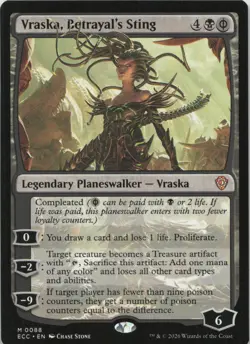 Vraska, Betrayal's Sting M Commander: Lorwyn Eclipsed 88 NM MTG - Image 1
