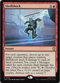 Shellshock R Commander: Teenage Mutant Ninja Turtles 25 NM MTG - Image 1