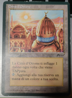 CITTA' D'OTTONE / CITY OF BRASS ITA MAGIC THE GATHERING MTG ARABIAN NIGHTS - Image 1