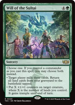 MTG Tarkir: Dragonstorm Commander - Will of the Sultai - Image 1