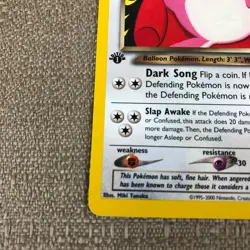 Dark Wigglytuff 1st Edition Neo Destiny Non-Holo 40/105 - Pokemon Card - Image 5