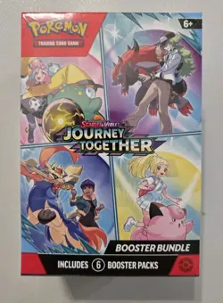 Brand New Factory Sealed Pokemon Journey Together Booster Bundle - Image 1