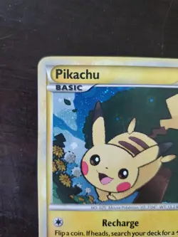 Pokemon Pikachu HGSS03 Black Star Promos Holo - Image 3