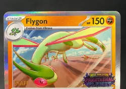 Flygon Pokemon Phantasmal Flames Staff Promo #016 - Image 3