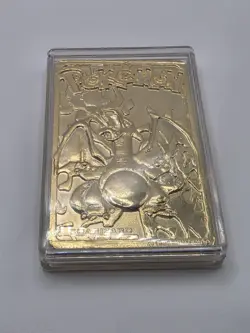 1999 Pokemon 23K Gold Plated Charizard – Complete w/ Poke Ball & COA – BK Promo - Image 3