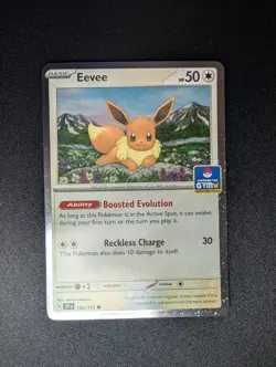 NM Pokemon Asia Exclusive Eevee Gym Promo Stamped 143/191 - Image 3