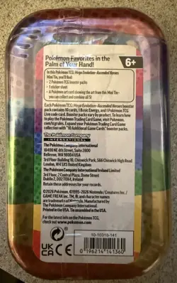 Pokemon TCG Mega Evolution: Ascended Heroes Mini Tin New Sealed: Assorted - Image 2