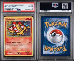 2009 Pokemon Moltres 149/147 Supreme Victors Holo PSA 4 - Image 1
