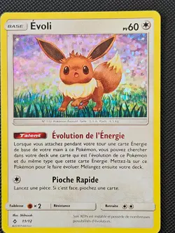 French EEVEE 011/012 HOLOFOIL P MCDONALD'S PROMOS 2018 POKEMON LP - Image 1