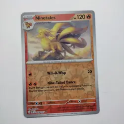 Ninetales 29/197 Reverse Holo Obsidian Flames OBF -Near Mint- Pokemon TCG - Image 1