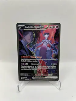 2025 Pokemon S&V Destined Rivals Team Rocket's Mewtwo ex #231 - Image 1