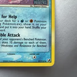 Corsola From EX Unseen Forces 37/115 Reverse Holo and Stamped NM Pokemon TCG - Image 5