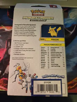 Pokemon TCG XY Evolutions Pikachu Power Theme Deck Cracked Ice Holo New Sealed - Image 4