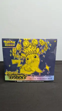Pokemon TCG: Surging Sparks Pokemon Center Elite Trainer Box ETB SEALED & NEW! - Image 1