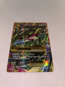 Pokemon M Rayquaza EX Full Art Holo Ultra Rare 98/98 XY Ancient Origins 220 HP - Image 3