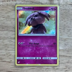 Snubbull (Holo Common) 15/18 Detective Pikachu Holo MP - Pokemon TCG - Image 1