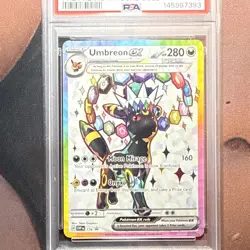 Pokemon UMBREON ex Black Star Promo Premium Figure Coll. #176 ENG ~ PSA 10 - Image 2