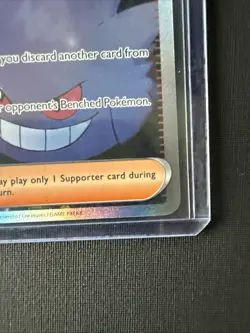 Pokemon Morty's Conviction Full Art Trainer Holo 211/162 SV05 Temporal Forces - Image 3