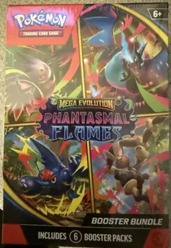 Pokemon TCG ME02 Phantasmal Flames Booster Bundle Sealed New - Image 1