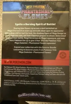 Pokemon TCG ME02 Phantasmal Flames Booster Bundle Sealed New - Image 2