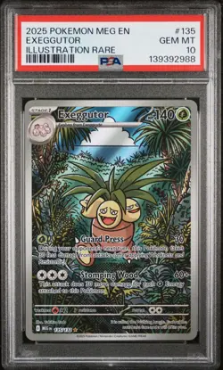 Pokemon Mega Evolution Exeggutor 135/132 PSA 10 - Image 1
