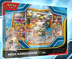 Mega Kangaskhan Ex Box Pokemon TCG + Promos Factory Sealed - Image 1