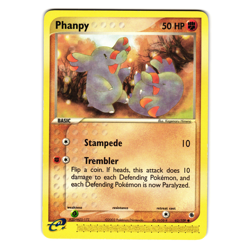 PHANPY 62/109 EX RUBY AND SAPPHIRE POKEMON TCG - Image 1