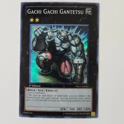 Gachi Gachi Gantetsu - YS11-EN042 - 1st ed - LP/MP - Super Rare - Yugioh - Image 1