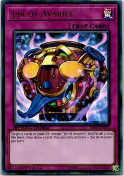 Jar Of Avarice SS03-ENV02 Yu-Gi-Oh! Light Play 1st Edition - Image 1