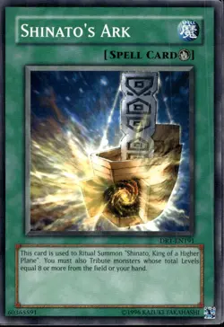 Shinato's Ark Unl Common DR1-EN191 Yu-Gi-Oh! - Image 1