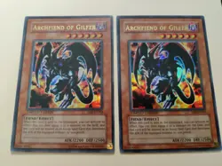 2x Archfiend of Gilfer JMP-EN003 Ultra Rare Limited Edition LP - Image 1