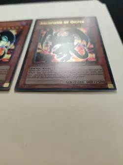 2x Archfiend of Gilfer JMP-EN003 Ultra Rare Limited Edition LP - Image 5