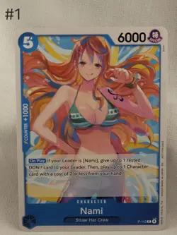 One Piece TCG Nami Heroine's Battle Pack Promo - Image 1