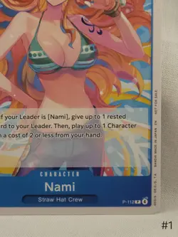 One Piece TCG Nami Heroine's Battle Pack Promo - Image 4