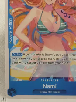 One Piece TCG Nami Heroine's Battle Pack Promo - Image 5