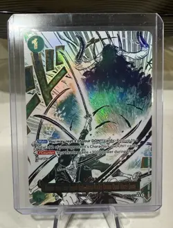 Demon Aura Nine Sword Style Asura Blades Drawn Dead Mans Game Op12-037 One Piece - Image 1