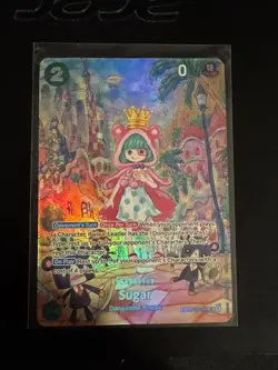SUGAR - One Piece TCG OP04-024 - SP Special Super Rare - Wings of the Captain - Image 1