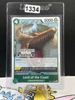 Lord of the Coast Foil Stamped Judge Pack Vol. 7 One Piece Promo OP11-028 (1334) - Image 1