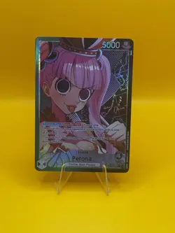 One Piece Perona (021) (Alternate Art) OP06-021 Foil Wings of the Captain Foil - Image 1