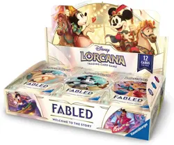 Disney Lorcana TCG Fabled Set 9 Booster Box Sealed 24 Packs Each - Image 4
