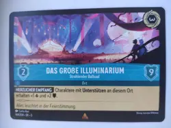 Disney Lorcana Karte Das große Illuminarium Strahlender Ballsaal 169/204 5SSK DE - Image 1
