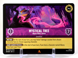 Disney Lorcana TCG Azurite Sea Mystical Tree Mama Odie's Home 69/204 Rare - Image 1