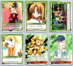 6x Asia Argento Lot High School DxD Weiss Schwarz Precious Memories Japanese Set - Image 1