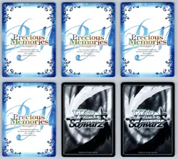6x Asia Argento Lot High School DxD Weiss Schwarz Precious Memories Japanese Set - Image 2