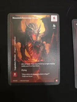 Wonders of the First Mountain Sovereign Wyrm Rare Call Of The Stones - Image 1