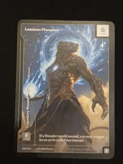 Wonders of The First Luminus Phosphor Epic Rare Call Of The Stones - Image 1