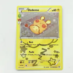 Pokemon TCG Dedenne RC10/RC32 Generations: Radiant Collection Holo Card 2016 MP - Image 1